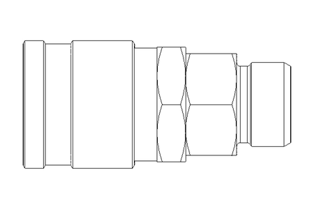 Schlauchkupplung G 3/4" aussen