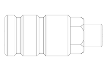 Schlauchkupplung DN4 Ms