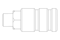 Schlauchkupplung DN4 Ms