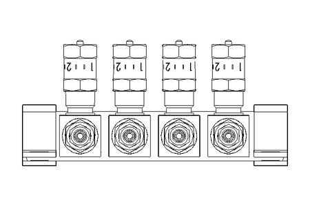 Zuteilventil SL 32/4 ST