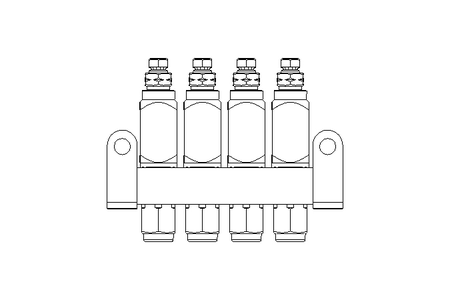 Zuteilventil SL 32/4 ST