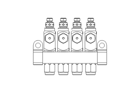 Zuteilventil SL 32/4 ST