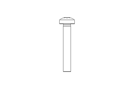 Linsenschraube M2,5x16 A2 ISO7045