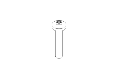 Fillister head screw M4x20 A2 ISO7045