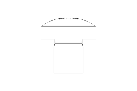 Linsenschraube M5x6 A2 ISO7045