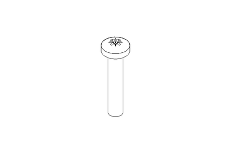 Fillister head screw M5x25 A2 ISO7045