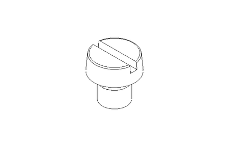 Cap screw M6x6 ISO1207