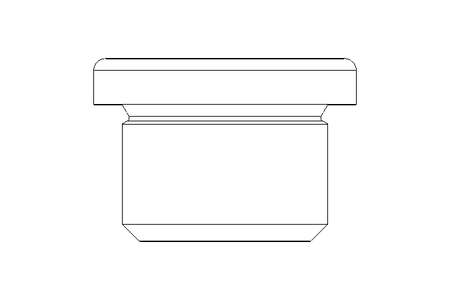 Parafuso M18x1,5 A2 DIN 908