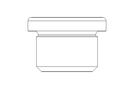 Parafuso M18x1,5 A2 DIN 908