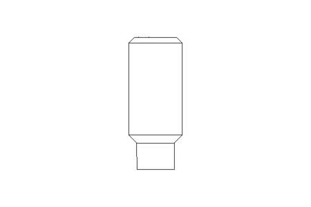 Vis sans tête M10x25 A2 DIN915