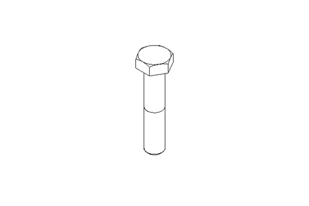 Vite a testa esagonale M10x50 8,8