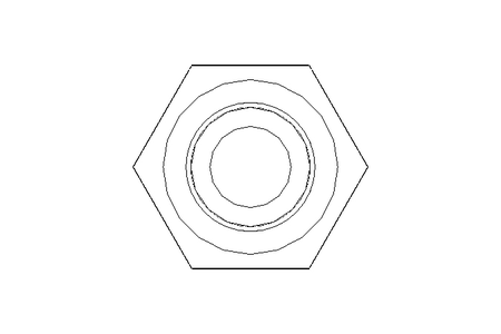 Hexagon screw M10x170 A2 70 ISO4014