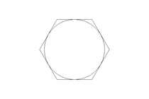 Hexagon screw M16x55 8.8 ISO4014