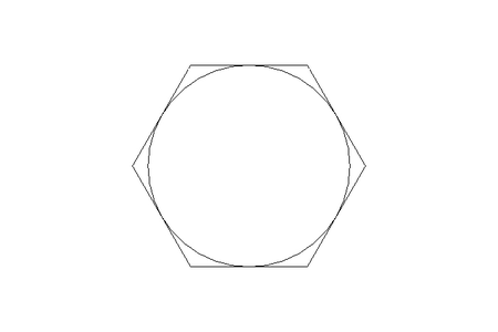 Hexagon screw M16x55 8.8 ISO4014