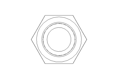 Hexagon screw M16x80 8.8 ISO4014