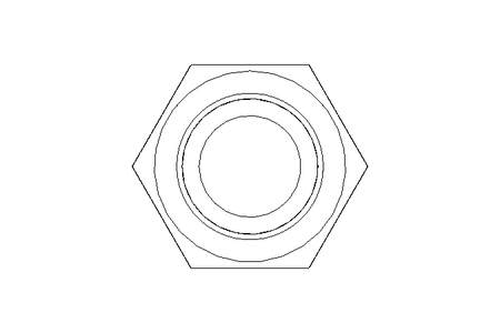 Hexagon screw M20x80 A2 70 ISO4014