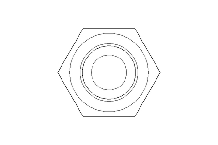 Hexagon screw M6x16 A4 70 ISO4017