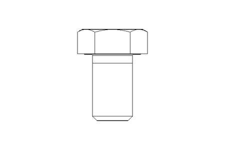Hexagon screw M36x60 8.8 ISO4017