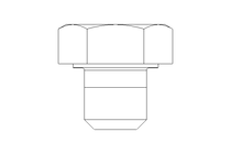 SCREW      M 5X  5  A2 DIN 933