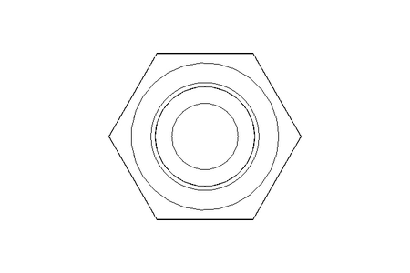 Hexagon screw M6x25 A4 80 ISO4017-KLF