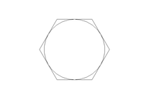 Hexagon screw M6x30 8.8 ISO4017