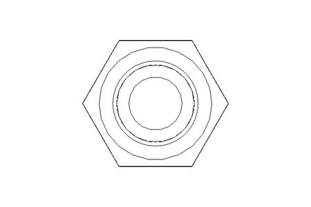 Hexagon screw M8x55 A2 70 ISO4017