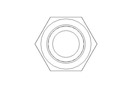 Hexagon screw M16x90 8.8-Zn DIN 933