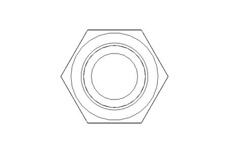 Hexagon screw M20x90 8.8-Zn DIN 933