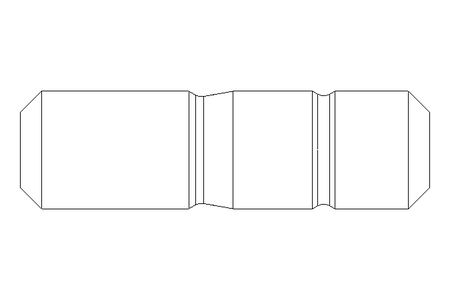 Stud bolt M10x25 A2 DIN938