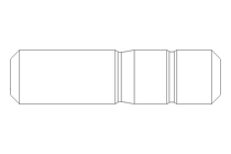 Stiftschraube M12x35 A2 DIN938