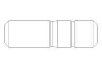 Stud bolt M16x40 DIN938-ZnNi/T2/720h