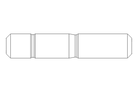 Goujon fileté M10x40 A2 DIN939