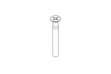 Countersunk head screw M6x50 A2 70