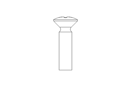 Countersunk head screw ISO7047 M2.5x10