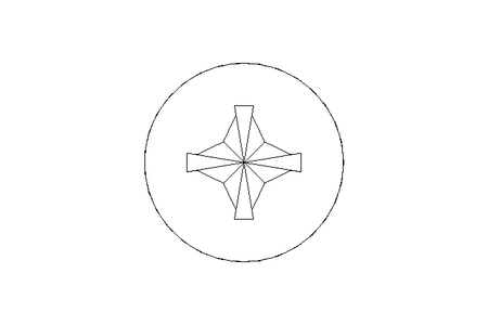 Senkschraube ISO7047 M2,5x10 A2