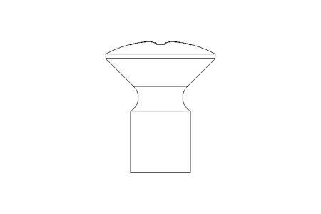 Senkschraube ISO7047 M3x6 A2