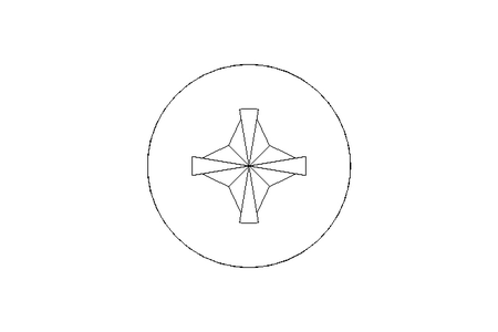 Senkschraube ISO7047 M3x6 A2