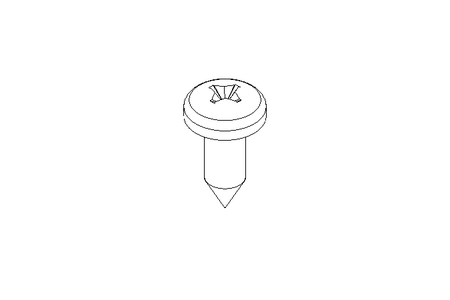 Blechschraube 3,5x9,5 A2 DIN 7981