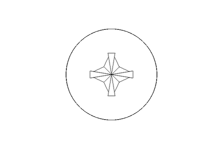 Blechschraube C 4,8x19 St-Zn D7983