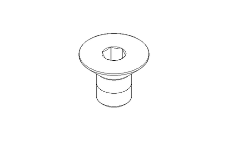 Senkschraube M5x8 A2 70 DIN7991