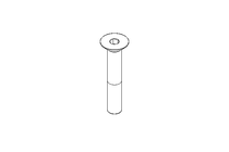 Senkschraube M10x60 A2 70 DIN7991