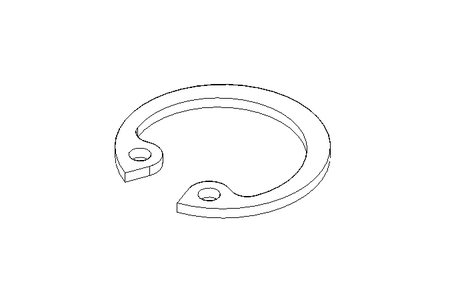 Anel de retenção 18x1 AC DIN472