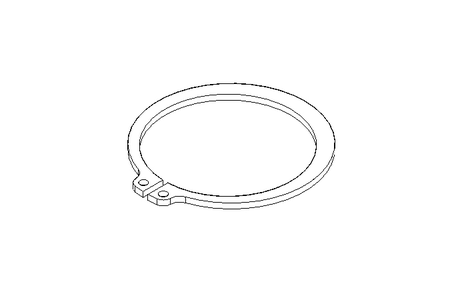 Tear-off ring 45x1.75 1.4122 DIN471