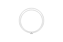 Tear-off ring 170x4 St DIN471