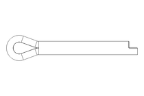 Goupille ISO 1234 2,5x16 A2