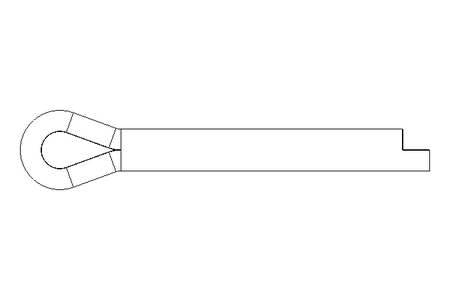 Cotter pin ISO1234 2.5x16 A2