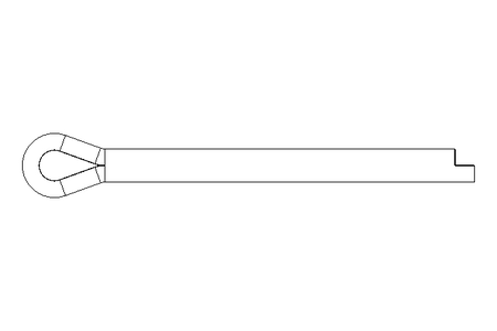 COTTER PIN 4  X 40 ST:ZN DIN 94