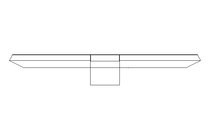 Sicherungsblech 17 St-Zn DIN432