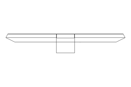 Locking bracket 17 St DIN432