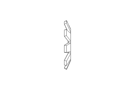 Frein d'écrou MB0 10x21 St DIN5406